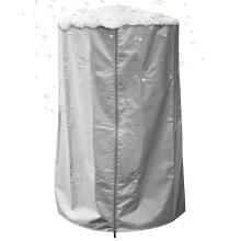 Patio Heater Cover Waterproof UV Resistant Heavy Duty Outdoor Heater Cover with Zipper Gray