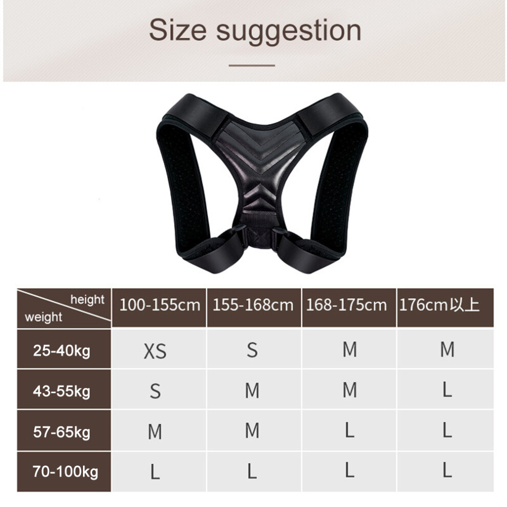 Adjustable Posture Support Brace for Back Shoulder & Lower Lumbar Pain Relief