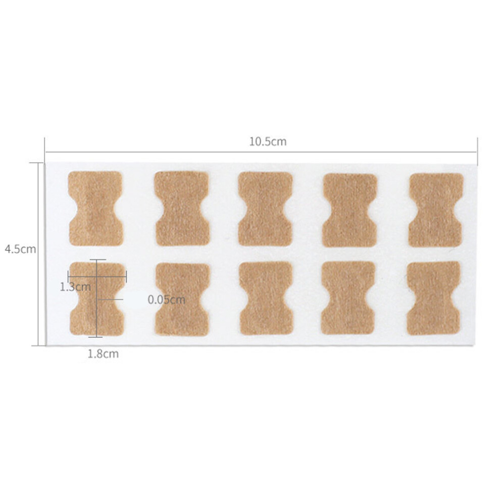 50pcs Ingrown Toenail Corrector Stickers Pet Paronychia Pedicure Tools