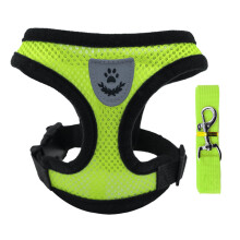 Adjustable Mesh Cat Walking Harness And Chest Strap Set For Small Cats And Puppies Indoor Outdoor Lightweight Comfort