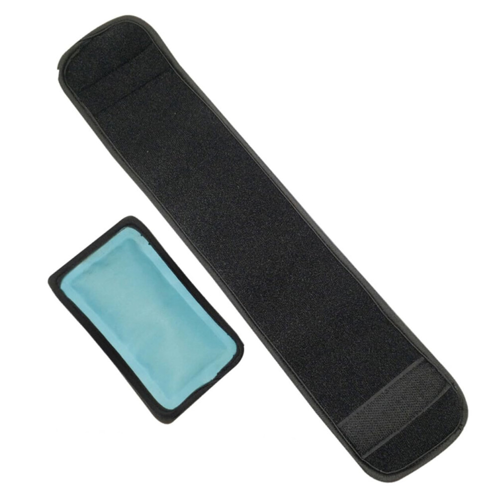 Reusable Ice Gel Pack with Adjustable Strap for Hot Cold Therapy and Sports Injury Relief