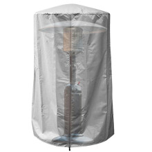 Patio Heater Cover Waterproof 420D Oxford with Side Zipper Heavy Duty Outdoor Winter Protection