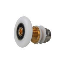 Shower Door Rollers Replacement Kit with Sliding Glass Door Wheels, Smooth Quiet and Waterproof
