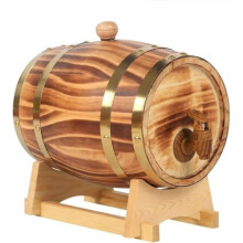 Oak Barrel Handmade Oak Wood Wine Barrel For Beer Whisky Rum Port 5L Capacity Aging