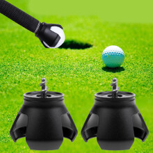 Lightweight 2 Pcs Ball Picker Tool - No Bend Golf Ball Retriever