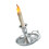 Spitzkerze mit Haltern, flammenlose-Gold Silber 1