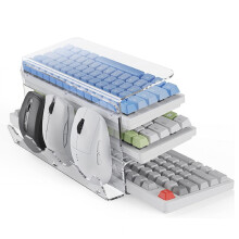 Support de clavier pour bureau, support en acrylique à 3-Clair