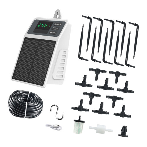 Wassersparendes automatisches Solar-Bewässerungsset mit