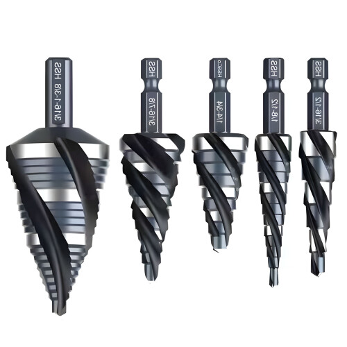 (5er-Pack) Royal Step Drill Divisions mit Rapid Steel Building