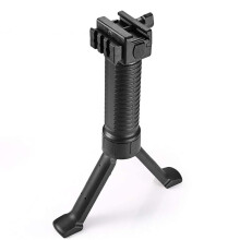 Vertical Foregrip Bipod for Paintball with Extendable Legs