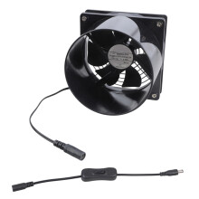 12-cm-Lüftungsventilator mit Hochgeschwindigkeitsgebläse für