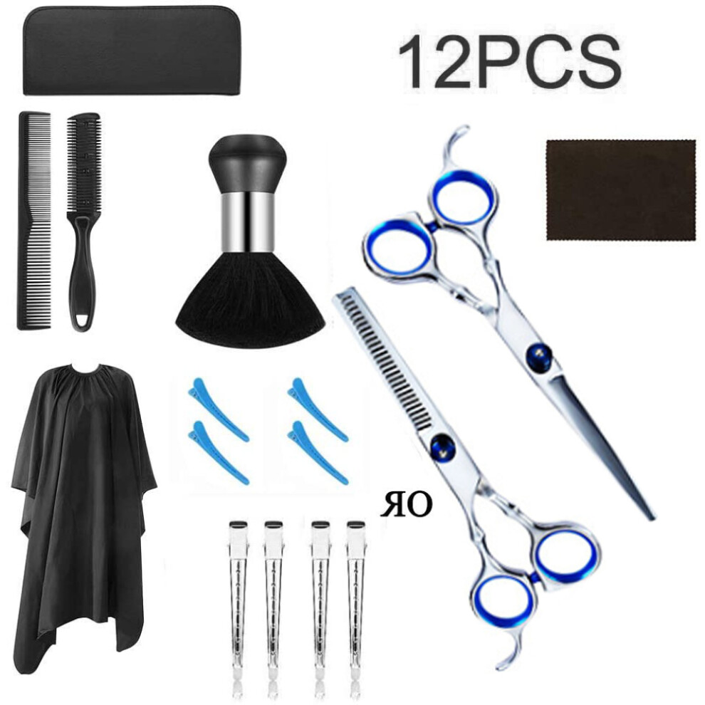 Ergonomically Designed Hair Scissors, Japanese Stainless Steel Blades For Razor-Sharp Cuts, With Adjustable Tension And Comfort Grip, Ideal For Salon