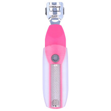 Stainless Steel Foot Care Tool, Callus Shaver with Slide And Lock Mechanism for Professional Use - Anticorrosion Blade, Polishes Feet by Gently