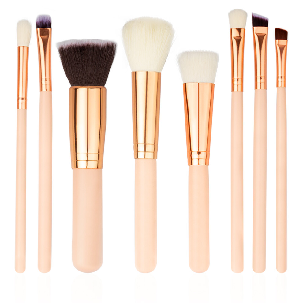 Professional Makeup Set, Airbrushed Finish Flat Top Kabuki Brush for Flawless Foundation Application, Multi-Purpose Synthetic Bristles Brushes for