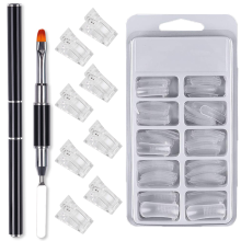 Elevate Your Nail Game, Nail Tip Clips Offer Reusable And Washable Convenience, ABS Material Supports Long-Lasting Wear For Your Gel Nails