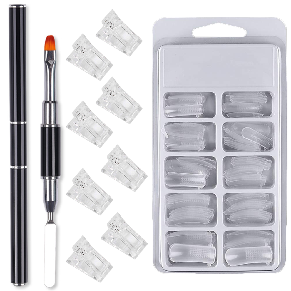 Elevate Your Nail Game, Nail Tip Clips Offer Reusable And Washable Convenience, ABS Material Supports Long-Lasting Wear For Your Gel Nails