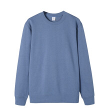 Soft Cotton Blend Fleece Sweatshirt, Mid Weight Crewneck with Smooth Cozy Feel, Vibrant High Quality Prints Compatible Base, Durable Double Needle