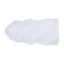 Faux Sheepskin Rug, Ultra Soft Luxury Faux Fur Rugs with Plush Touch and Non-Slip Backing, Hypoallergenic Fluffy Area Rug for Living Room Sofa Bay