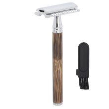 Adjustable Blade Gap Safety Razor with High-Grade Resin Handle, Eco-Friendly Razor for Man & Women, Replaceable Blades, Compact & Portable, Smooth