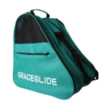 Skate Bag For Ice Skating, Breathable Figure Skate Carrier, Adjustable Shoulder Strap, Kids And Adults Outdoor Bag