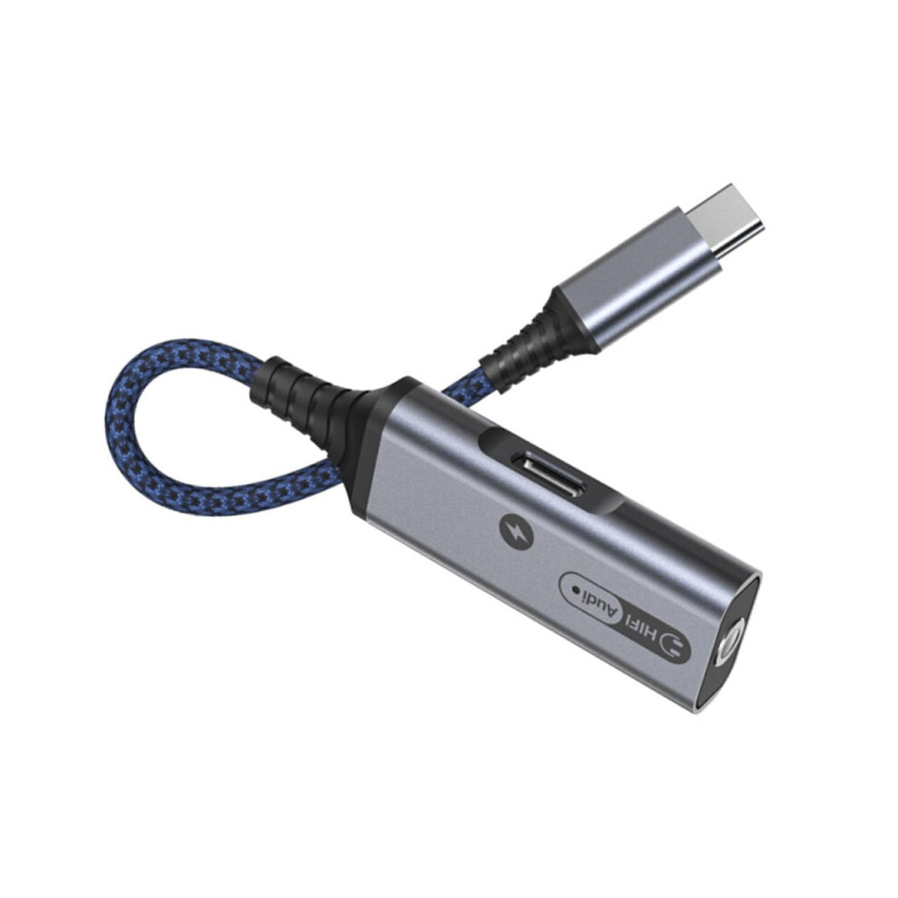 60W Typec Adapters Usbc Fast Charger For Laptop And Phone With Audio Splitter For Gaming Live Stream Ktv Home Use 9199774411455