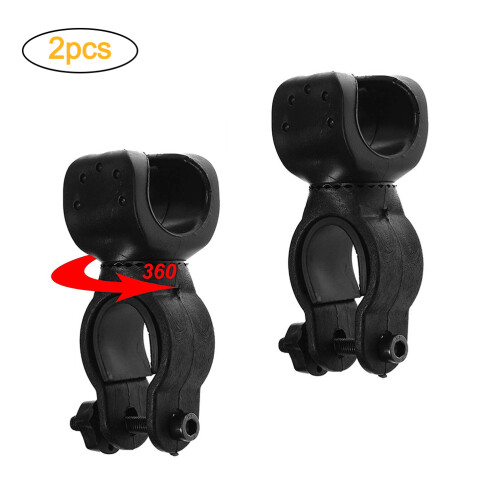 2 pièces support de lampe de vélo 360 3,5  3  6,5 cm 1