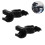 2 pièces support de lampe de vélo 360 3,5  3  6,5 cm 4