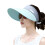 Oversized UV Protection Sun Visor Hat for Women Adjustable Beach Hat 2