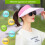 Oversized UV Protection Sun Visor Hat for Women Adjustable Beach Hat 3