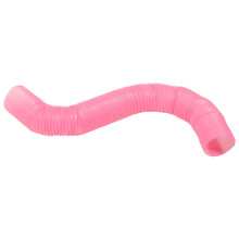 Plastic Hamster Tunnel For Exercise And Hideout, Reusable Small Animal Tube For Guinea Pigs And Hamsters, Pink