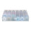 Sewing Thread Bobbins Set Assorted Colors Multiple Sewing Machine Pre Wound Bobbins Reusable Polyester Threads With Transparent Bobbin Case For DIY 4