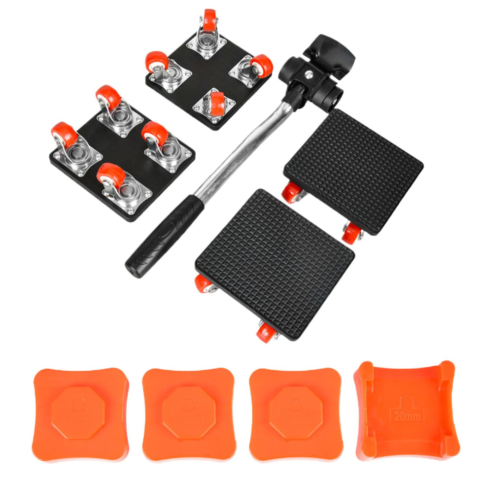 Furniture Movers With Wheels Heavyduty 360Degree Rotating Hand Trucks For Living Room Bedroom Garage Cabinet 9094768669327