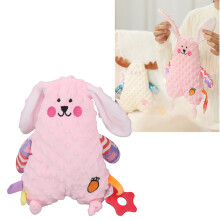 Weiche Baby-Sicherheitspuppe – Zum Kauen und Zahnen, Kinderzimmer-Hase
