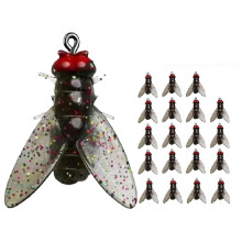 Black Fly Fishing Bait Insect Lure, Fly Fishing Lure For Anglers, Durable Lure For Fly Rods, Color Black