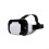 Virtual Reality Headset For iPhone And Android Smartphones, 4.76.5 Inch, Adjustable Lenses, Lightweight ABS 1