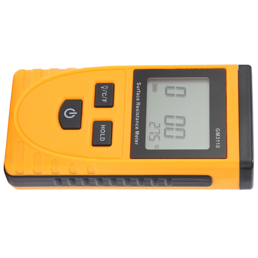 Gm3110 Surface Resistance Meter Digital Antistatic Tester, High Accuracy 8061382478537