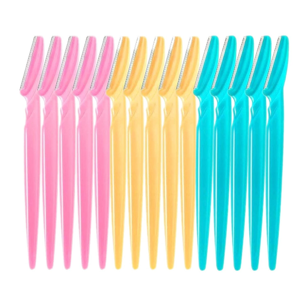 Facial And Eyebrow Shaper, Non-Slip Grip Eyebrow Razor For Sensitive Skin Friendly Grooming, Stainless Steel Blade Ensures Clean Trim And Portability