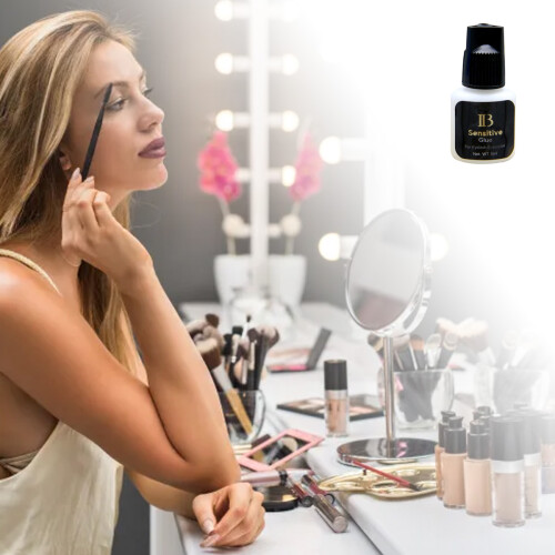 Αδιάβροχη κόλλα για extensions βλεφαρίδων I-Beauty, κόλλα με βάση PVA για γρήγορο στέγνωμα, 2