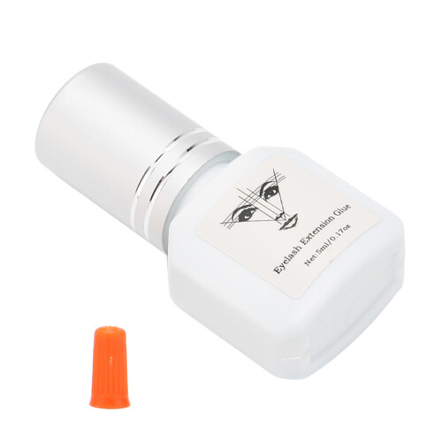 Αδιάβροχη κόλλα βλεφαρίδων μαύρη 5ml, κόλλα βλεφαρίδων μακράς διαρκείας για 1