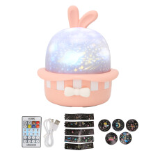 Starry Sky Projection, Multi-color Night Light, Hifi Sound Quality Music Box, Rechargeable Battery Timer For Kids, Eyes Protection, Silent Rotation