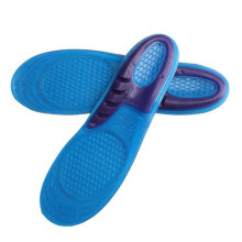 Semelles orthopédiques en gel avec soutien de la voûte plantaire, absorption des chocs, conception ergonomique en silicone TPE pour hommes et