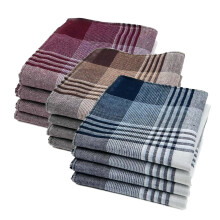 Handkerchief for Men Premium Cotton Soft to the Touch, Moisture-Wicking Absorbent Square Hanky with Elegant Pattern, 100% Cotton Machine Washable for