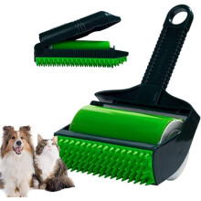Extra Sticky Reusable Pet Hair Remover Lint Roller for Clothes and Car Seats Washable Silicone