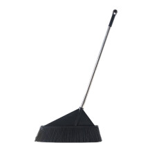 Outdoor Broom with Long Handle, Large Push Broom for Garage, Driveway, Yard, 140cm x 45cm
