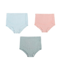 Over Bump Maternity Underwear with Adjustable Waistband, High Waist Full Coverage Pregnancy Panties in Soft and Comfortable Cotton Fabric, Breathable