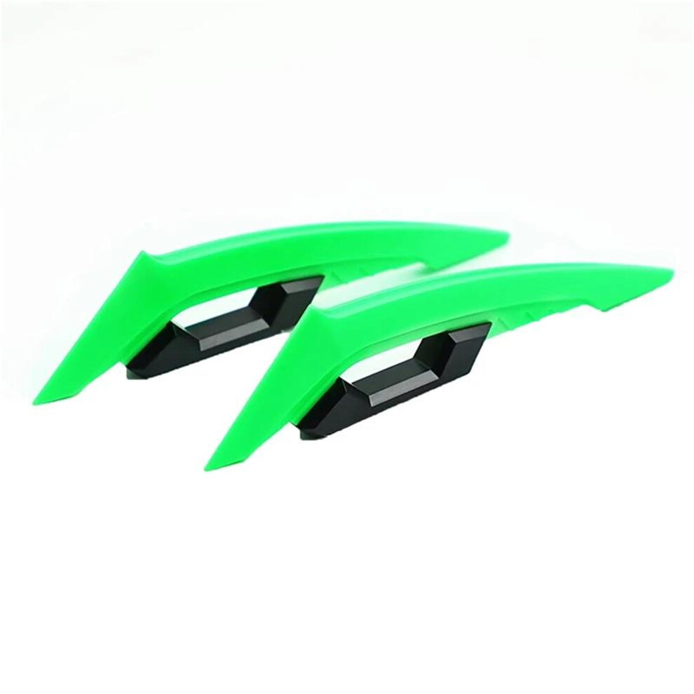 Motorcycle Side Spoilers Winglets Pair For Aerodynamic Front Fairing Enhanced Speed Stability 9199774414005