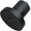 Pressure Concealed Shower Head With Replaceable Mineral Filter Metal Construction Arm Compatible Black Finish 3