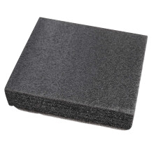 Black Double-Sided Needle Felting Foam Pad 200x197x53mm Square