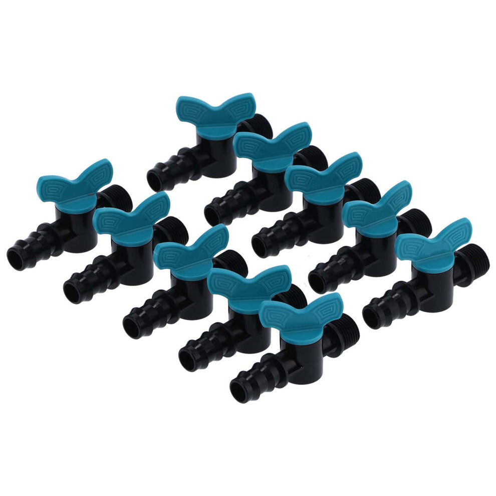 50Pcs 20X1/2In Male Thread Garden Irrigation Gate Valves 9381378090505