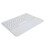 Wireless Bluetooth Touch Keyboard 10in White, 200mAh, 95-Day Standby 16